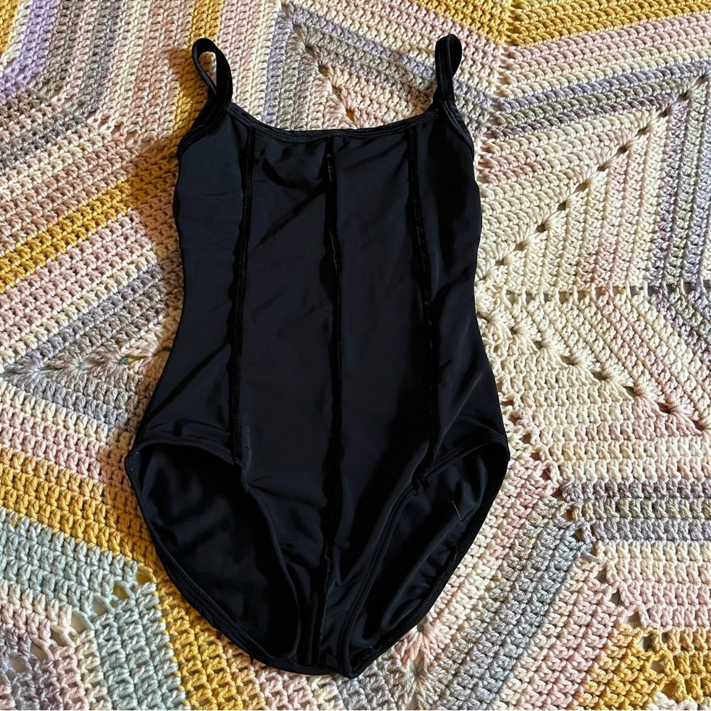 Eurotard Black Camisole Leotard